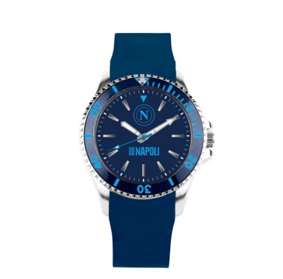 Orologio Lowell Uomo S.S.C. Napoli in Acciaio P-N3476UB1 - P-N3476UB1